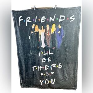 Friends "I'll Be There For You" Fleece Throw Blanket 50"x40" New